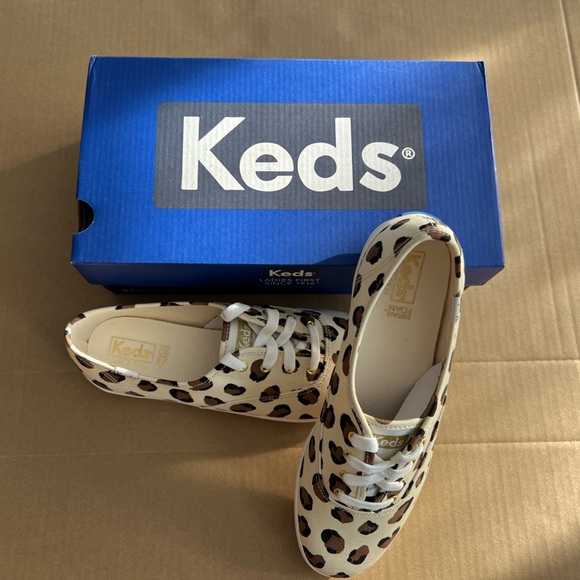 Keds Shoes - BNWT LEOPARD KEDS